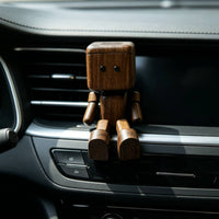 Wooden Car Scent Ornament Gift Idea Car Dashboard Ornament Solid Wood