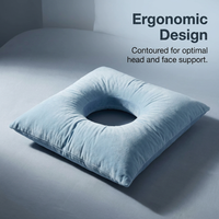 Breathable Neck Support Pillow for Travel, Ergonomic Neck Pillow, Comfort Pillow for Office Naps, He - Image 2