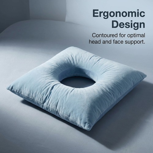 Breathable Neck Support Pillow for Travel, Ergonomic Neck Pillow, Comfort Pillow for Office Naps, He - Image 2