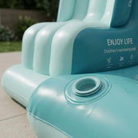 Inflatable Pool Slide Foldable Kids Splash Pool Large Size for Patio