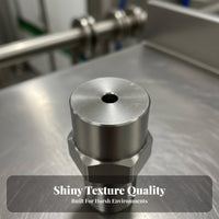 Rust Resistant Solid Cone Spray Nozzle Long-Lasting Stainless Steel Spray Nozzle Heavy Duty for Dust Suppression, Cooling, Humidification