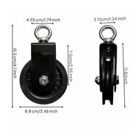 Silent Pulley Bearing Hardware Component Bolted