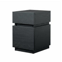 Narrow Bedside Cabinet Modern Design Narrow End Table Versatile for Small Areas