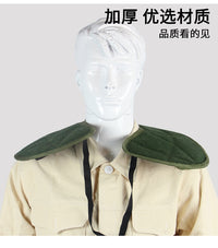 Double-Layer Thickened Canvas Shoulder Pads for Heavy Lifting