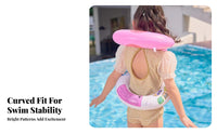 Inflatable Swim Buoyant Circle With | PVC Material, Inflatable Seat Floatage, for aquatic play