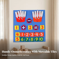 Developmental Math Board with Felt