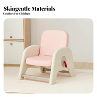 Upholstered Mini Sofa Chair Child-Safe Design Plush Club Chair Soft and Comfy