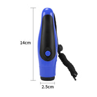 Handheld Electronic Whistle Loud Electronic Whistle with Lanyard Clear for Sports Training