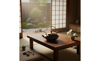 Hand-Forged Kettle Fitted Lid Kitchenware Handmade for Water Heating