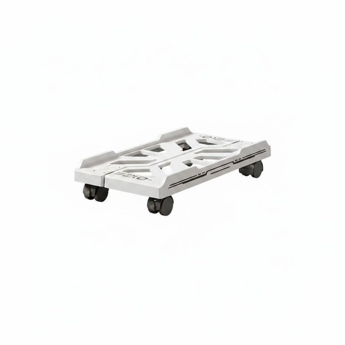 Mobile CPU stand rack with Wheels Raised Edges Rolling System Unit Stand Heavy Duty Adjustable Computer Case Holder for Office