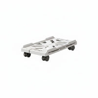 Mobile CPU stand rack with Wheels Raised Edges Rolling System Unit Stand Heavy Duty Adjustable Computer Case Holder for Office
