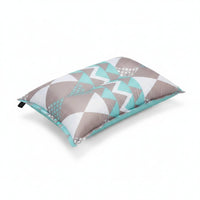 Soft Material Self-Inflating Pillow Compact Camping Pillow Portable Travel Cushion Ergonomic for Tent