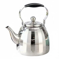 Multi-Functional Stovetop Teapot with Infuser Quick Boiling Large Capacity Tea Pot Stainless Steel Kettle for Hotel, Restaurant, Outdoor, Home Kitchen