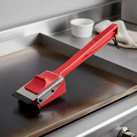 Stainless Steel Grill Brush Easy to Clean Outdoor Cooking Tool Metal Body