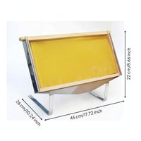 Honey Drain Stand Rectangular Honey Frame Display Easy to Use for Home Apiaries