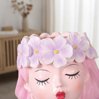Fairy Vase Creative Design Dried Flower Holder Cute for Tv Cabinet