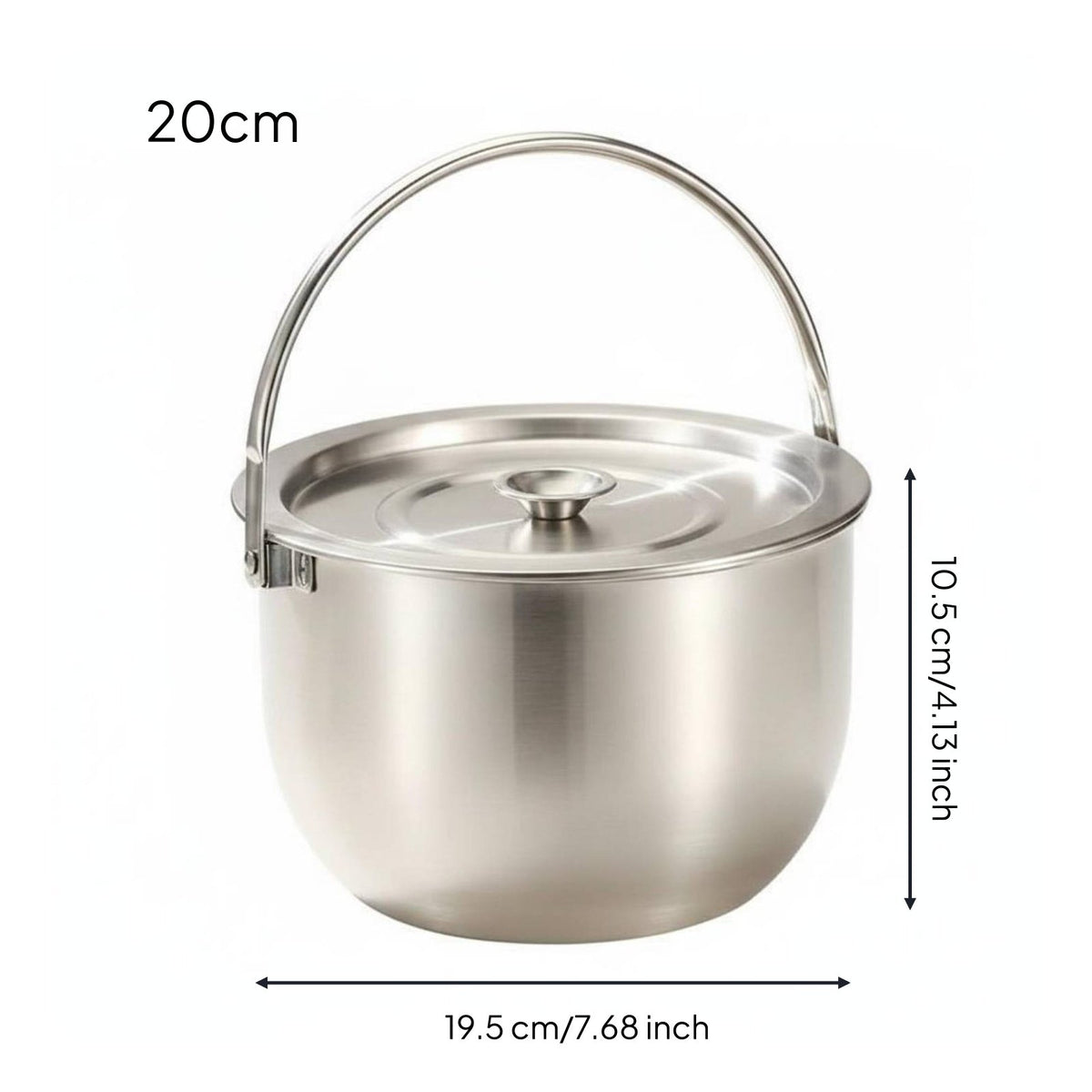 Oil Filter Pot with Lid Filtering Design Stainless Steel Oil Pot Easy to Clean