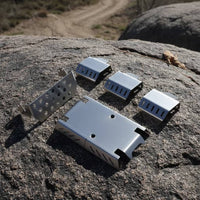 5 Pieces Rc Car Chassis Guards Plates Guarding Guard Plates Heavy-Duty Underbody Deflector Guard for Drivers