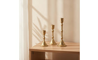 3 Pieces Taper Candle Holder Antique-Style Pedestal Candle Holder Luxurious