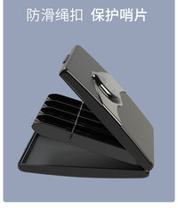 萨克斯哨片盒8片防水防摔耐磨哨片盒哨片保湿盒黑管中音高音哨片