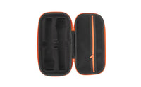 Portable EVA Audio Device Carrying Case Shockproof Hard Shell Audio Device Bag Zippered Mesh Pocket Electronics Accessory for On Stage
