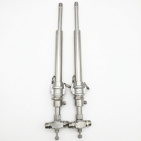 Stainless Steel Mist Nozzle, 1/4 BSPT Pneumatic Spray Tip, Desulfurization Denitrification, 0.5mm Or - Spray Nozzle Head