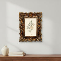Ornate Baroque Frame Scrollwork Decor Accent Tabletop Display