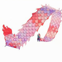 Dragon Dance Set Handheld Dragon Dance Prop Vibrant for Performers, Dancers