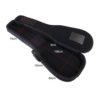 Guitar Gig Bag with Pockets Adjustable Guitar Backpack Portable for Artists, Students, Travel, Gigs, Rehearsals