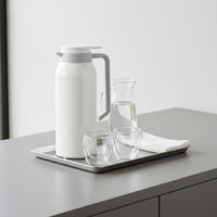 Vacuum Insulated Pot Large Capacity Stainless Steel Insulated Container Jug Presentable Hot Water Pitcher