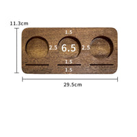 Chocolate Display Tray Premium Wood Wooden Dessert Tray Easy to Clean for Bakery