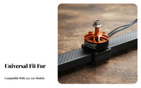 CW/CCW Rotation 2507 1800KV Engine High Power FPV Racing Drone Engine Dynamically Balanced for Aerobatic Flying, Outdoor