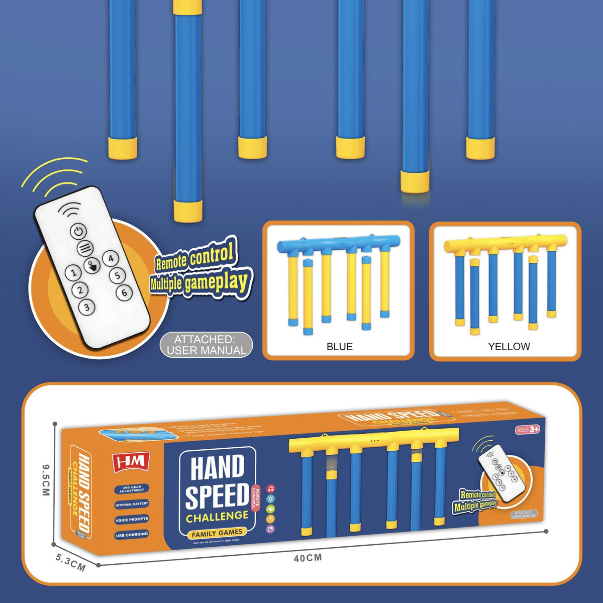 Yellow / Remote En