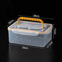 Transparent Stackable Tool Box Organizer Storage Case