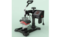 Electric Cap Heat Press Sturdy Metal Frame Tabletop Cap Press Touch Buttons