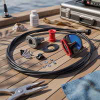 Distant Drain Plug Assembly Effortless Marine Drain Plug with Cable Heavy Duty