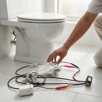 Smart Toilet Flush Control Kit Touchless Sensor Toilet Flusher Easy to Install