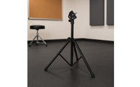 Metal Bracket Adjustable Drum Pad Stand Rubber Feet Folding Tripod Drum Stand Carry Bag Music Gear Foldable for Home Rehearsal