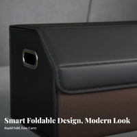 Car Trunk Storage Box Large Capacity Foldable Trunk Organizer Car Storage Compartment Storage Case Space Saving Vehicle Storage