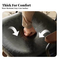 Patterned Backrest Task Chair Ergonomic Design Swivel Seat Long-Session Comfort