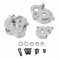 Aluminum Motor Gearbox Case CNC Machined RC Car Transmission exterior Upgrade Part RC Car Transmission Housing for Rock Crawling