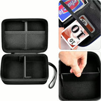 Hard Shell Storage Bag for Game Cards with Integrated Design