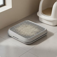 Elevated Feline Litter Mat Textured Feline Litter Mat Rectangular