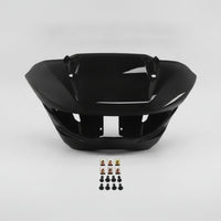 Motorcycle Front Fairing Custom Front Windshield Easy to Install Wind Deflector for Highway Cruising