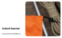Dustproof Drawstring Storage Bag Long-Lasting Long Rectangular Pouch Lightweight for Hikers, Campers, Camping, Travel