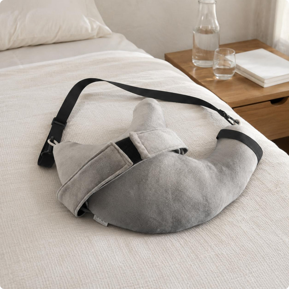 Adjustable Shoulder Support Pillow Fleece Side Sleeper Shoulder Pillow PP Cotton