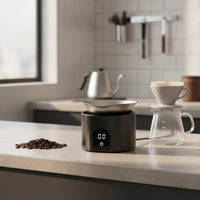 Coffee Scale with Catch Cup coffee Measuring Scale Precision for Baristas