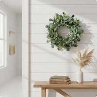 Artificial Eucalyptus Wreath True Eucalyptus Wreath Wall Decoration