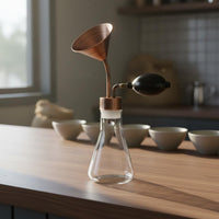 Funnel Fragrance Bottle Sturdy Coffee Bean Aroma Jar Multi-Use for Shop Display