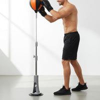 Suction Base Boxing Reaction Ball Indoor Training Boxing Reaction Ball Adjustable Height Reaction Bag 360° Rotating for Children